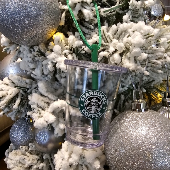 Holiday 2010 Starbucks Cold Cup Ornament - Picture 1 of 3